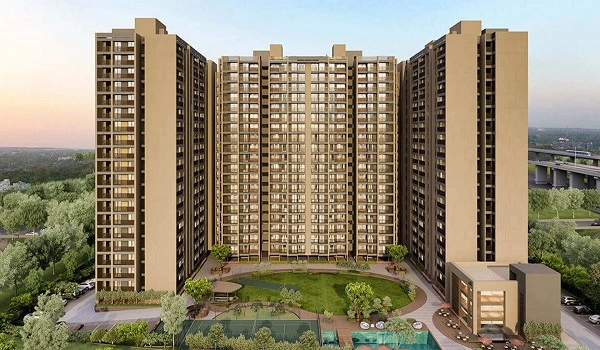 3 BHK Bed room of Arvind Lakeview Front View